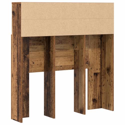 Glava kreveta s ormarićem Staro drvo 100 x 19 x 103.5 cm Cijena