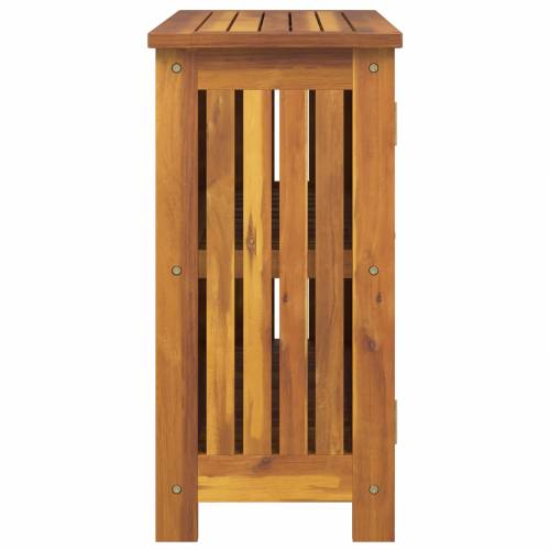 Vrtni ormar s pohranom s vratima Smeđa 78 x 36.5 x 78cm Cijena