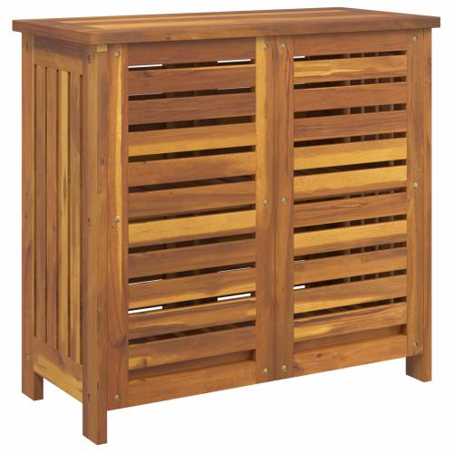 Vrtni ormar s pohranom s vratima Smeđa 78 x 36.5 x 78cm Cijena