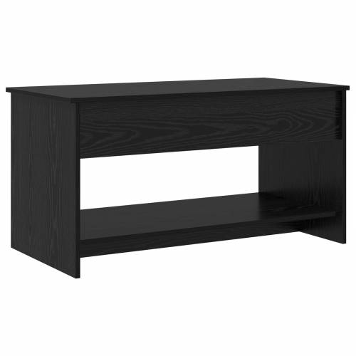 s policom s pohranom Crni hrast 102 x 50 x 52.5 cm Konstruirano drvo Cijena