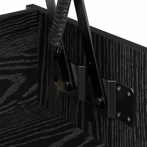 s policom s pohranom Crni hrast 102 x 50 x 52.5 cm Konstruirano drvo Cijena