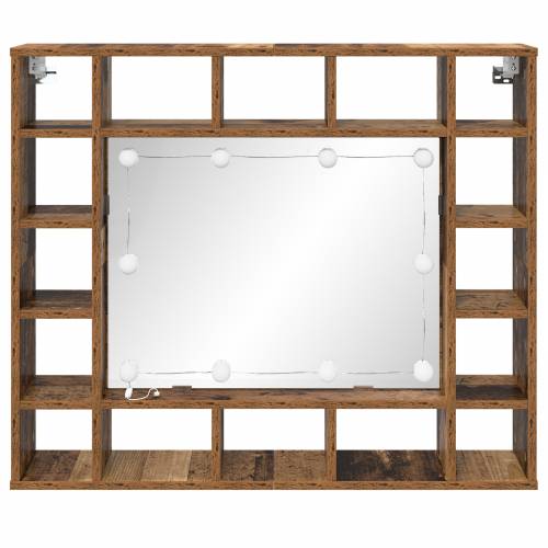 Ogledalo ormar Staro drvo 91 x 15 x 76.5 cm Konstruirano drvo Cijena