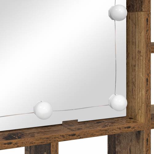 Ogledalo ormar Staro drvo 91 x 15 x 76.5 cm Konstruirano drvo Cijena