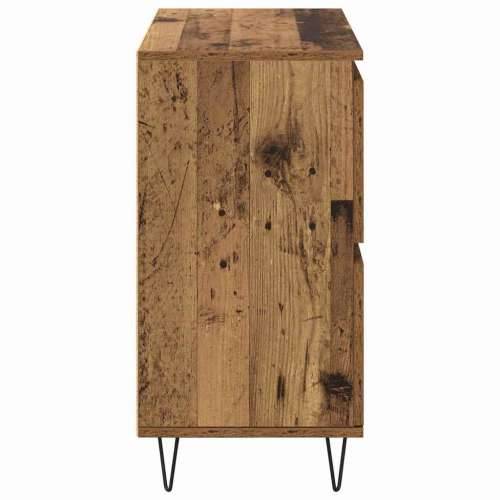 s pohranom s vratima Smeđa 60 x 35 x 70 cm Konstruirano drvo Cijena