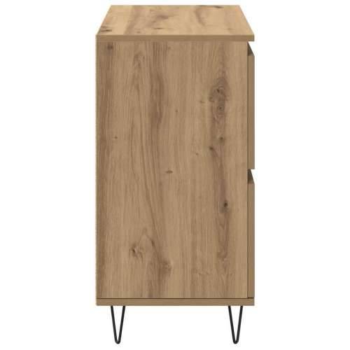 s pohranom s vratima Smeđa 60 x 35 x 70 cm Konstruirano drvo Cijena