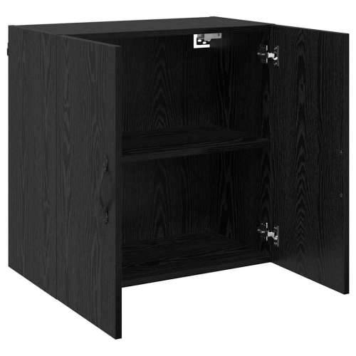 Ormar za Zid Zidne Crni hrast 60 x 31 x 60 cm Konstruirano drvo Cijena
