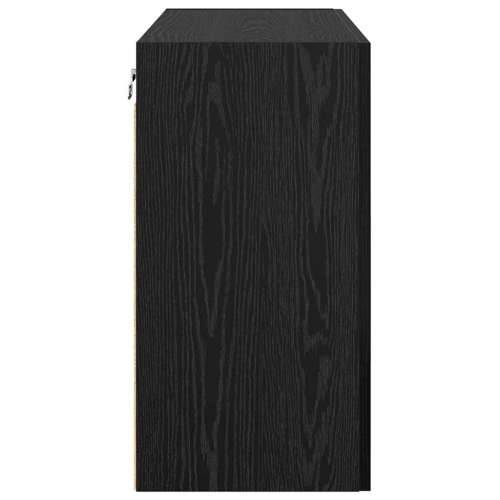 Ormar za Zid Zidne Crni hrast 60 x 31 x 60 cm Konstruirano drvo Cijena