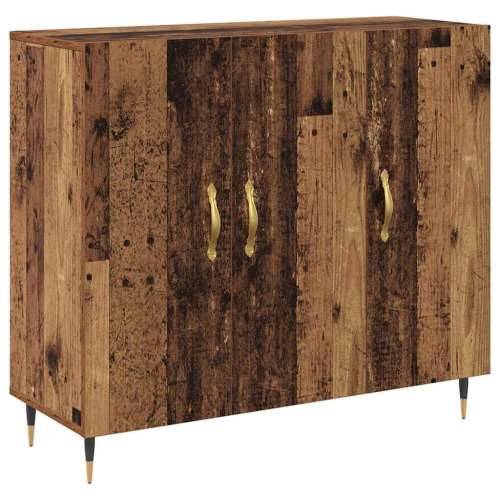 s pohranom s vratima Smeđa 90 x 34 x 80 cm Konstruirano drvo Cijena