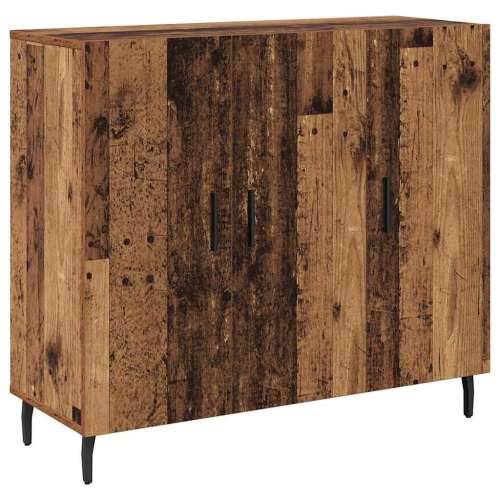 s pohranom s vratima Smeđa 90 x 34 x 80 cm Konstruirano drvo Cijena