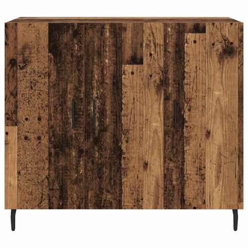 s pohranom s vratima Smeđa 90 x 34 x 80 cm Konstruirano drvo Cijena