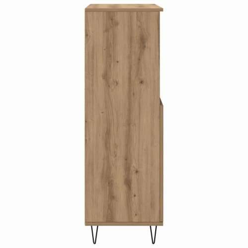 Highboard s policom s pohranom s vratima Smeđa 60 x 36 x 110 cm Konstruirano drvo Cijena