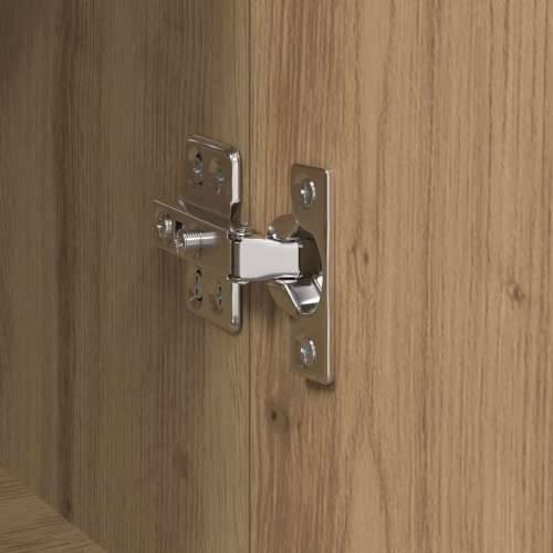 Highboard s policom s pohranom s vratima Smeđa 60 x 36 x 110 cm Konstruirano drvo Cijena