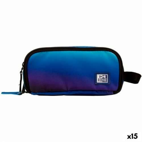 Trostruka pernica Oxford KANGOO GRADIENT SPACE Plava 23 x 8,5 x 10 cm (15 kom.) Cijena