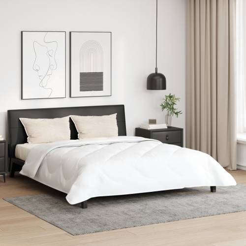 Poplun s jastukom 3 pcs Bijelo 240 x 200 cm Mikrofibra Cijena
