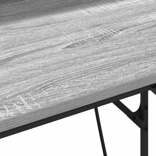 Stol Sivi hrast sonoma 100 x 50 x 86.5 cm Konstruirano drvo Cijena