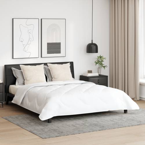 Poplun s jastukom 3 pcs Bijelo 200 x 220 cm Mikrofibra Cijena