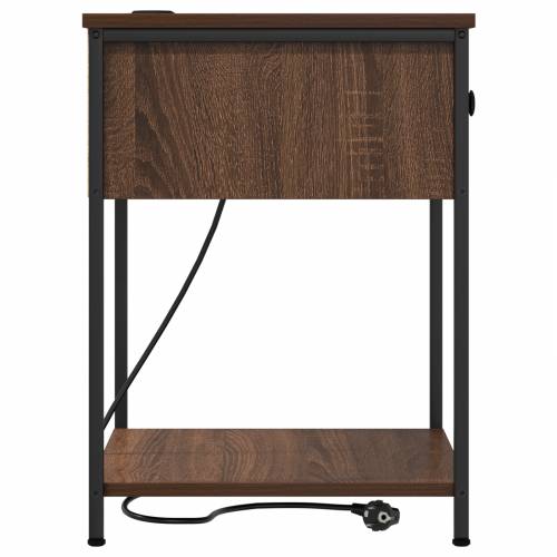 Noćni Ormari s ladicama 2 pcs Smeđi hrast 42 x 41 x 56 cm Cijena
