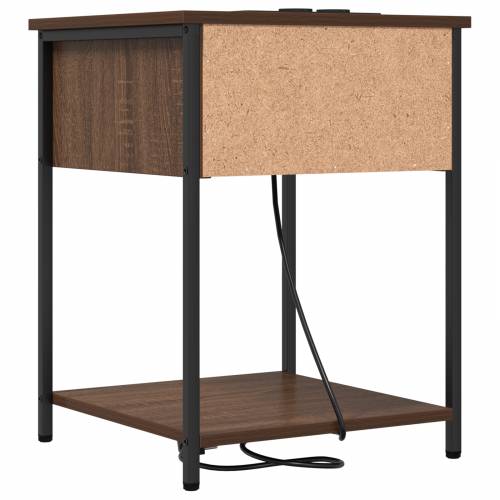 Noćni Ormari s ladicama 2 pcs Smeđi hrast 42 x 41 x 56 cm Cijena