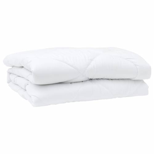 Poplun s jastukom 3 pcs Bijelo 260 x 220 cm Mikrofibra Cijena