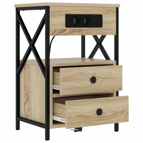 Noćni ormar sonoma hrast 40 x 31 x 60 cm Konstruirano drvo Cijena