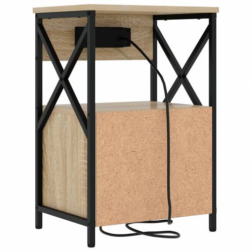 Noćni ormar sonoma hrast 40 x 31 x 60 cm Konstruirano drvo Cijena