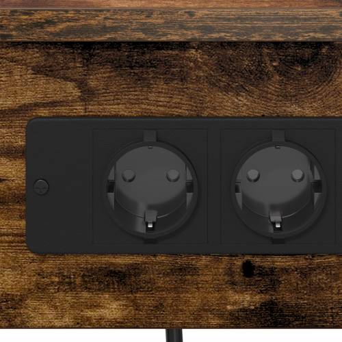 Noćni ormar s ladicama 2 pcs Dimljeni hrast 41 x 31 x 51 cm Cijena