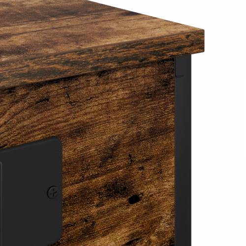 Noćni ormar s ladicama 2 pcs Dimljeni hrast 41 x 31 x 51 cm Cijena