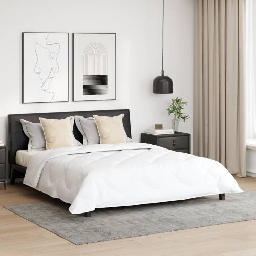 Duvet za sve sezone 3 pcs Bijela 240 x 200 cm Mikrofibra Cijena