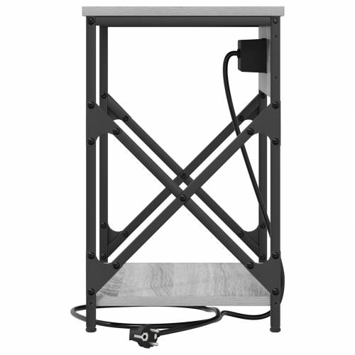 Noćni ormar s ladicama 2 pcs Sivi hrast sonoma 41 x 31 x 51 cm Cijena
