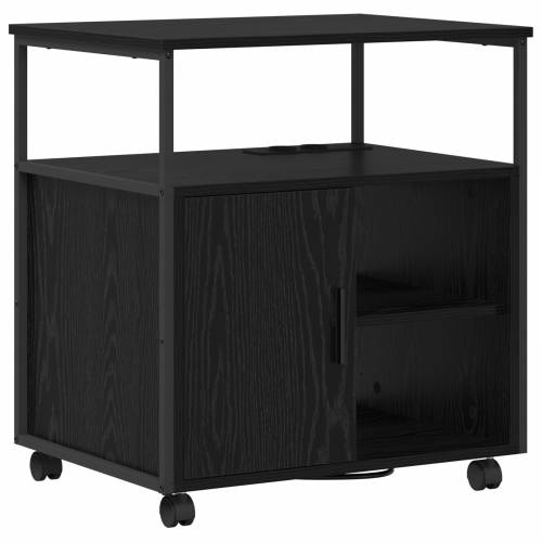 Uredski ormar Crni hrast 60 x 46 x 67 cm Konstruirano drvo Cijena