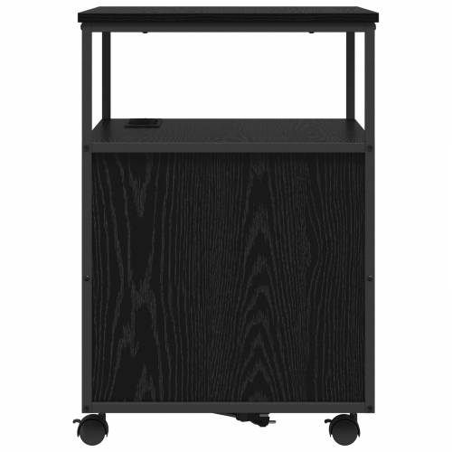 Uredski ormar Crni hrast 60 x 46 x 67 cm Konstruirano drvo Cijena