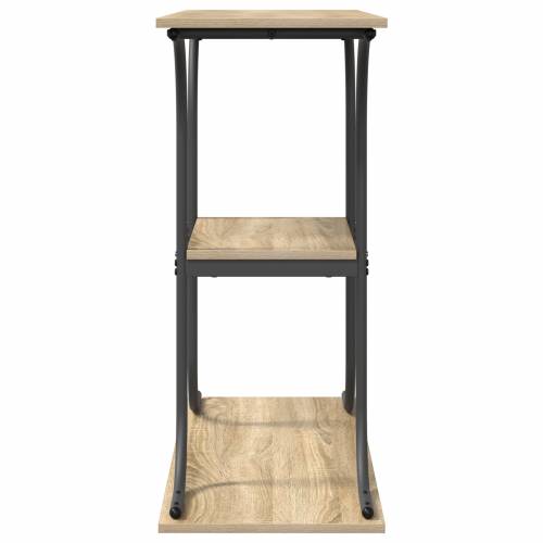 s policom s pohranom sonoma hrast 101 x 35 x 80.5 cm Konstruirano drvo Cijena