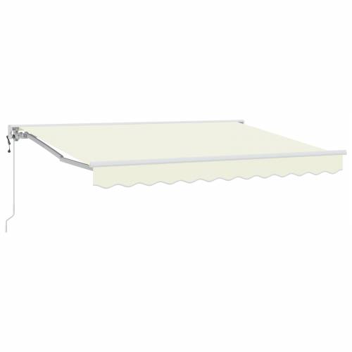 Skrovita tenda Krema 250x200 cm Poliester i aluminij i tkanina Cijena