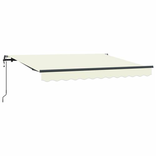 Skrovita tenda Krem i Antracit 250x200 cm 250 x 200 cm Cijena