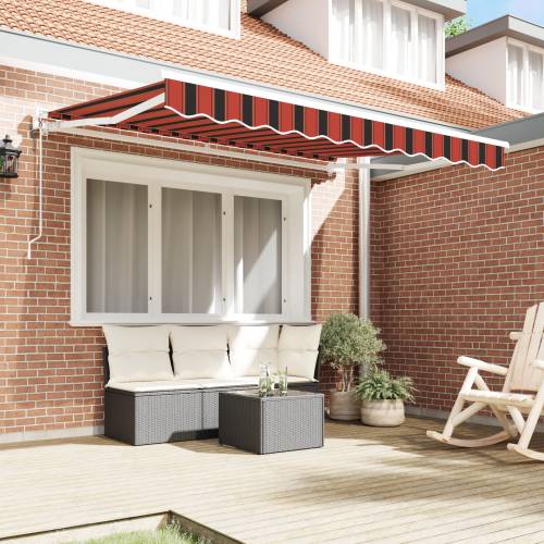 Skrovita tenda Morska plava 250x200 cm Poliester Cijena