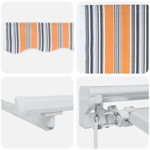 Skrovita tenda Morska plava 250x200 cm Cijena