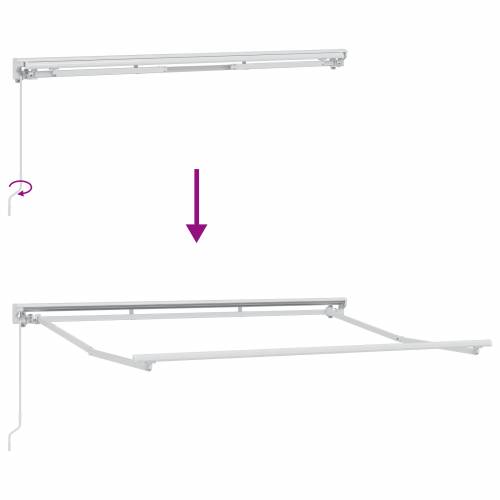 Skrovita tenda Morska plava 250x200 cm Cijena