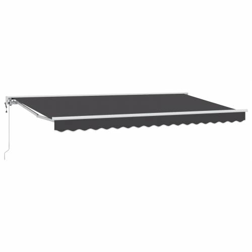 Skrovita tenda Antracit 400x200 cm Cijena