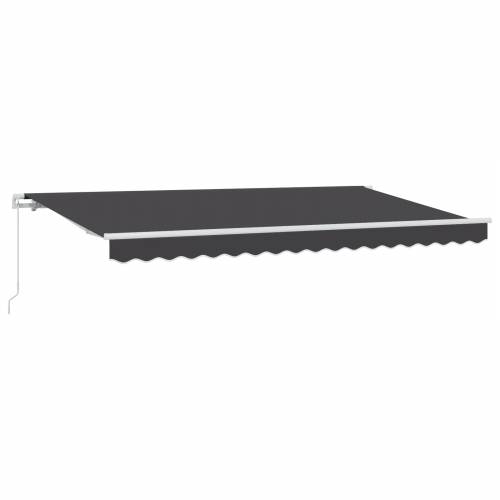 Skrovita tenda Antracit i bijelo 400x200 cm 400 x 200 cm 4x2 m Cijena