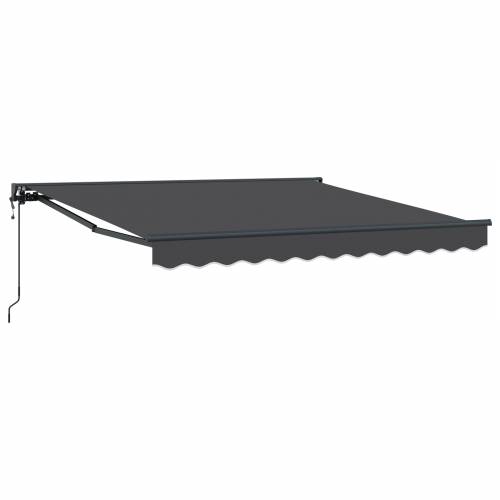 Skrovita tenda Antracit 350x250 cm Cijena