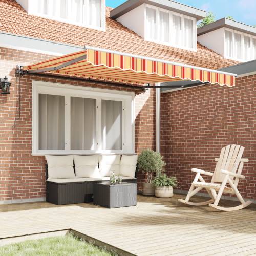 Skrovita tenda Žuta i narančasta 350x250 cm Cijena