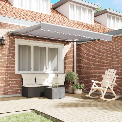 Skrovita tenda Morska plava 350x250 cm Tkanina Cijena