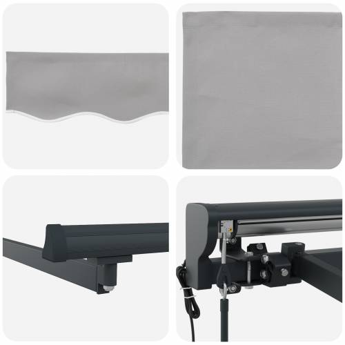 Skrovita tenda Morska plava 350x250 cm Cijena