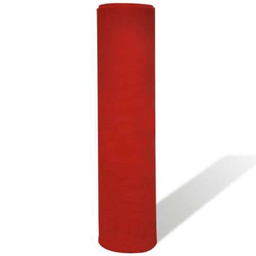 Crveni tepih 1 x 10 m Ekstra teški 400 g / m2 Cijena