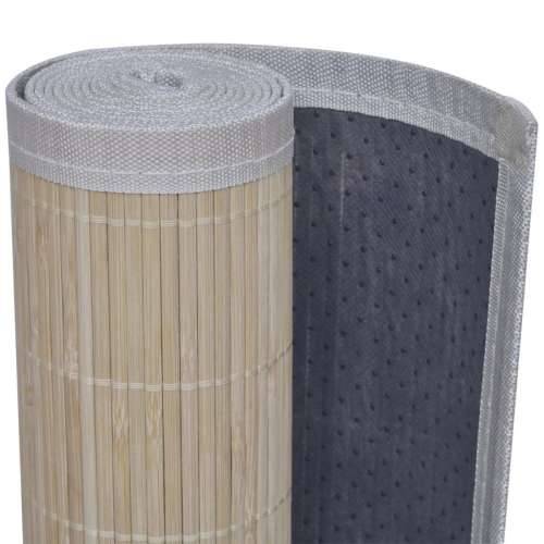 Pravokutni tepih od prirodnog bambusa 80 x 200 cm Cijena