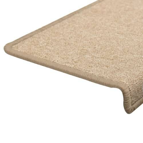 Tepisi za stepenice 15 kom 65x21x4 cm smeđe-sivi - Sivo-smeđa 65 x 21 x 4 cm 15 Cijena