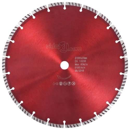 Dijamantni disk za rezanje s turbo segmentima čelični 300 mm Cijena