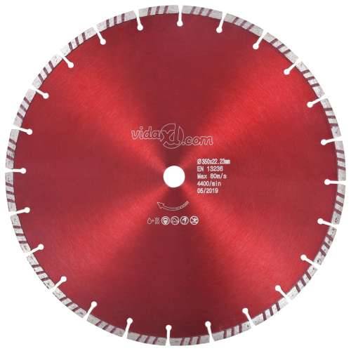 Dijamantni disk za rezanje s turbo segmentima čelični 350 mm - 350 mm/22.23 mm Cijena