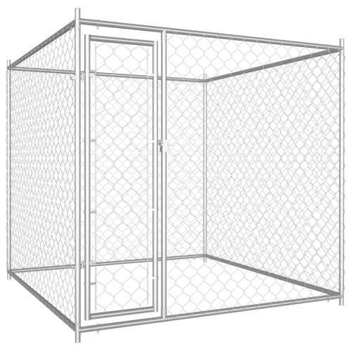 Vanjski kavez za pse 193 x 193 x 185 cm Cijena