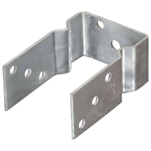 Sidra za ogradu 6 kom srebrna 9 x 6 x 15 cm pocinčani čelik - 9 x 6 x 15 cm 6 Cijena